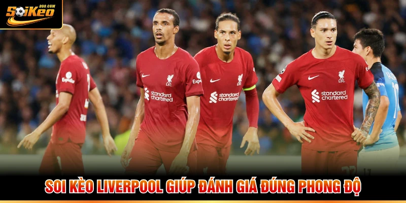 Soi kèo Liverpool giúp đánh giá đúng phong độ