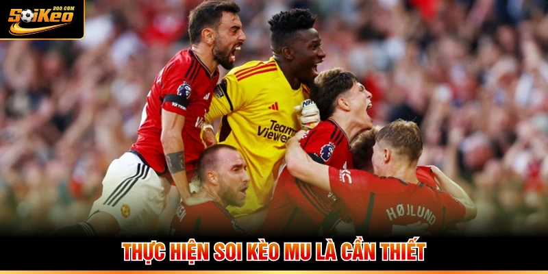 Thực hiện soi kèo MU là cần thiết